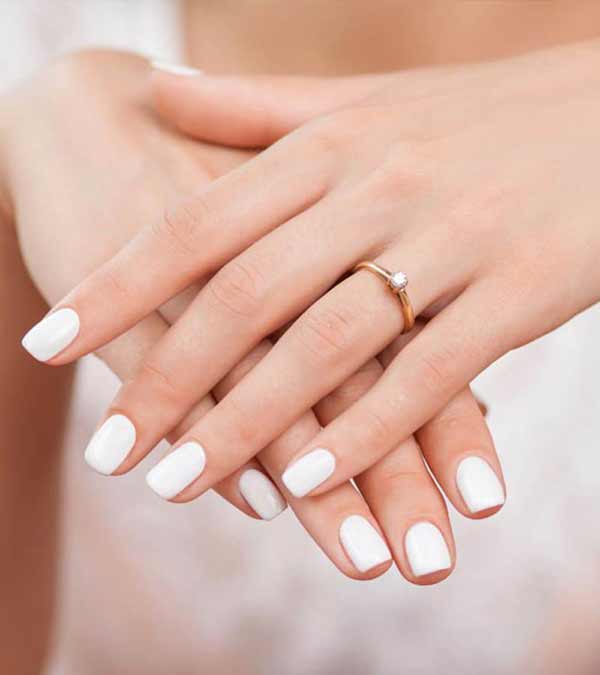 susansay white gel nail polish